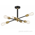 Pendant Light Modern Steel 6-Light Dining Room Pendant Lights Supplier